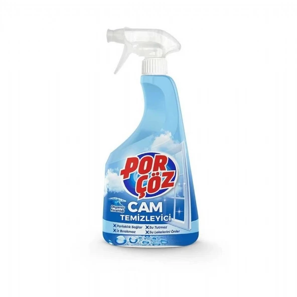 PORCOZ CAM TEMIZLEYICI SPREY 500ML ürün görseli 1