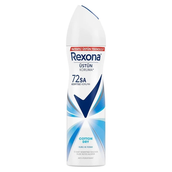 REXONA DEO 150ML ADV COTTON DRY SPR 0467 ürün görseli 1