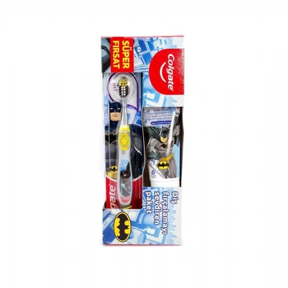 COLGATE COCUK BATMAN & BARBIE 75ML + DF EXTRA YUM. ürün görseli 1