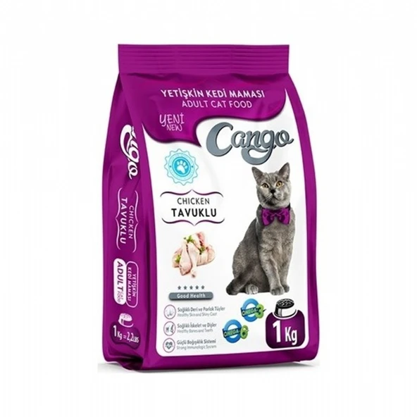 CANGO 300GR KEDI MAMASI YETISKIN TAVUKLU(10) ürün görseli 1