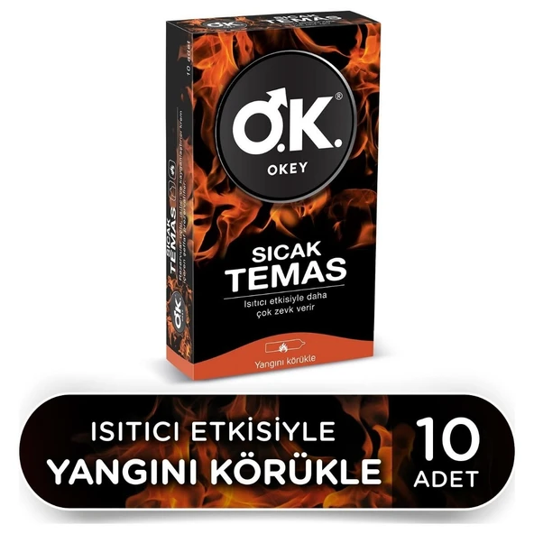 O.K.  SICAK TEMAS 10'LU 6334 ürün görseli 1