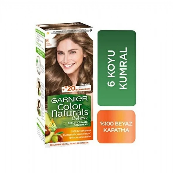 GARNIER NAT.KOYU KUMRAL 6/0 0500 ürün görseli 1