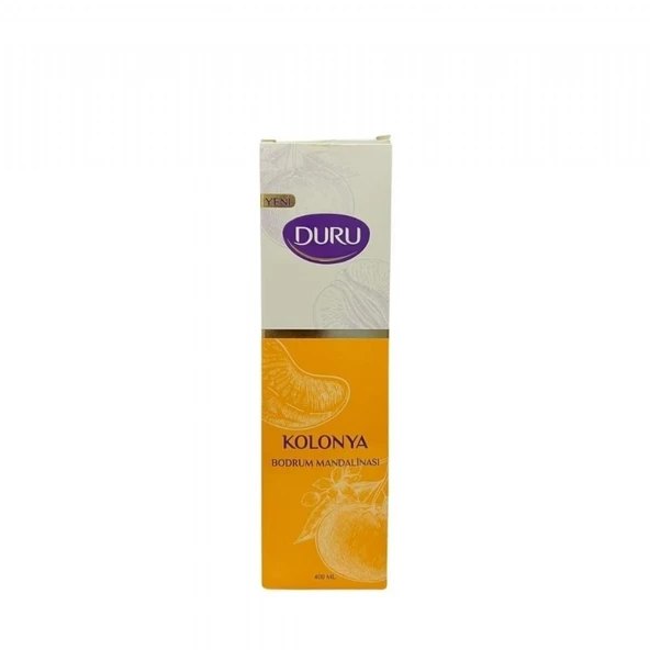DURU KOLONYA 400ML BODRUM MANDALINASI PET ürün görseli 1