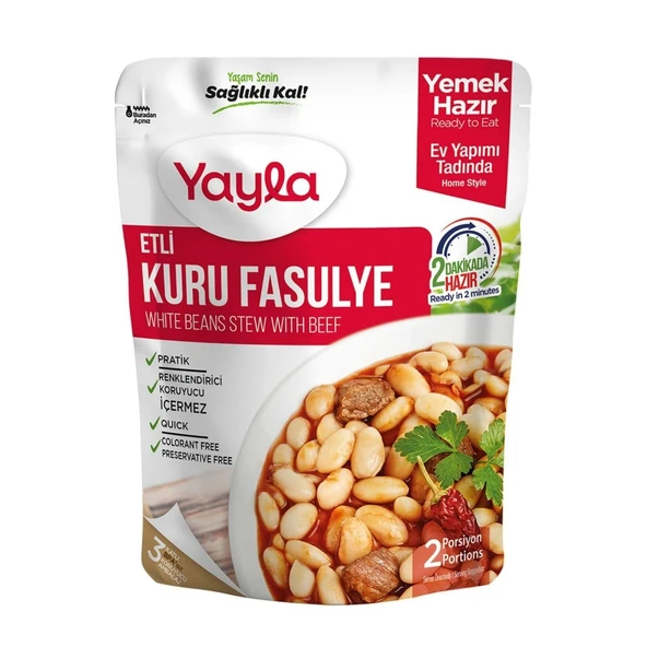 YAYLA 250GR ETLI KURU FASULYE ürün görseli 1
