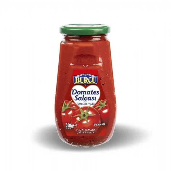 BURCU DOMATES SALCASI 600GR CAM ürün görseli 1