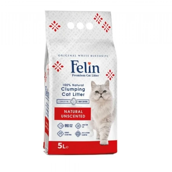 FELIN KEDI KUMU 5LT NATURAL (240) ürün görseli 1