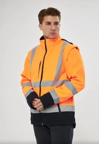 Orange Safety Turuncu Softshell Mont Reflektörlü - Resim 3