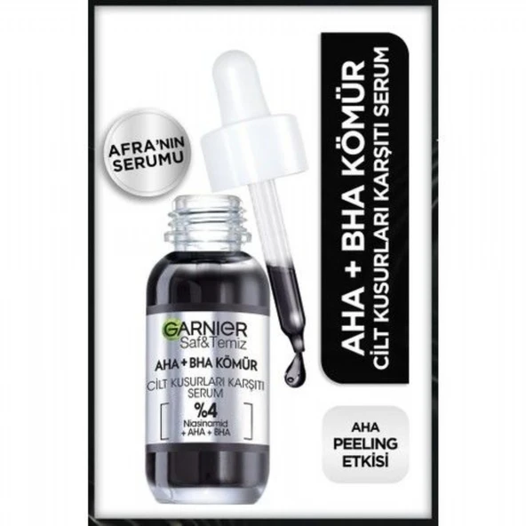 GARNIER  SERUM 30ML AHA+BHA KOMUR 4000 ürün görseli 1
