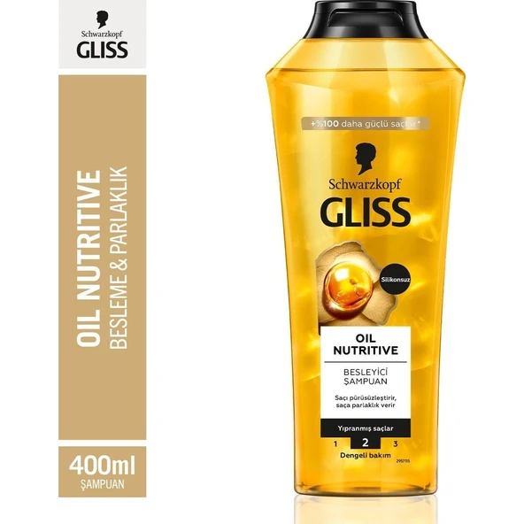 GLISS 400 ML OIL NUTRITIVE 2953009 ürün görseli 1