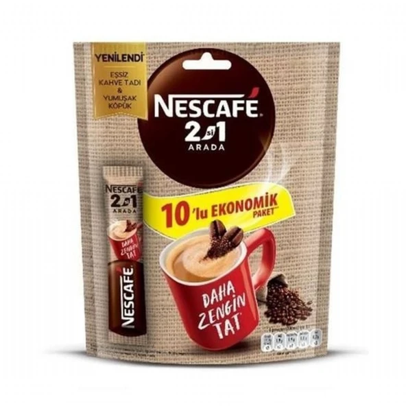 NESCAFE 10'LU 2'IN 1 ürün görseli 1