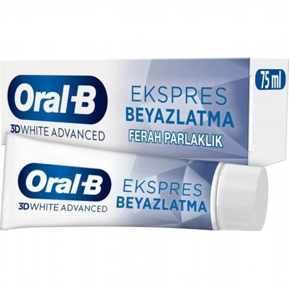 ORAL-B  DIS MAC.75ML PRO-3D EXT.BEYAZ FERAH ürün görseli 1