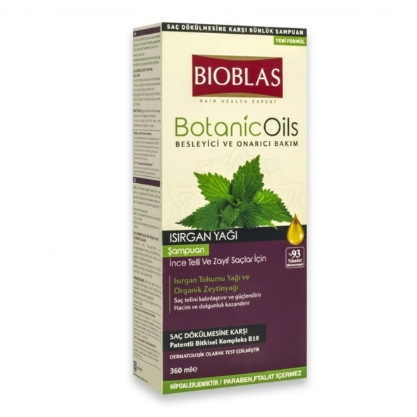 BIOBLAS 360ML  ORGANICOILS ISIRGAN SAMP. 4340  6573 ürün görseli 1