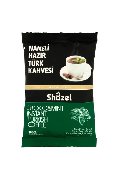 Shazel Naneli Hazır Türk Kahvesi 100 gr ürün görseli 1