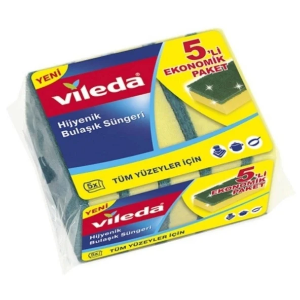 VILEDA SUNGER 5'LI YESIL 1126 ürün görseli 1