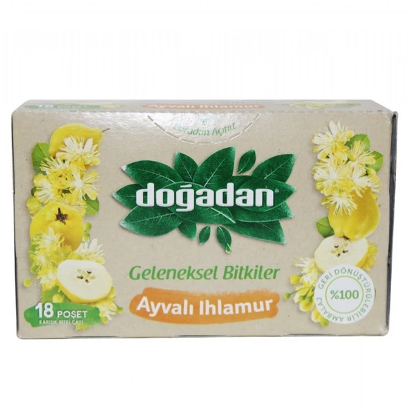 DOGADAN AYVALI-IHLAMUR CAYI 28,8GR 18'LI ürün görseli 1