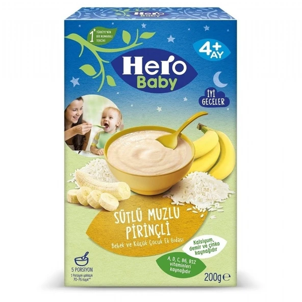 HERO BABY 200GR SUTLU MUZLU PIRINCLI 5991-03 ürün görseli 1