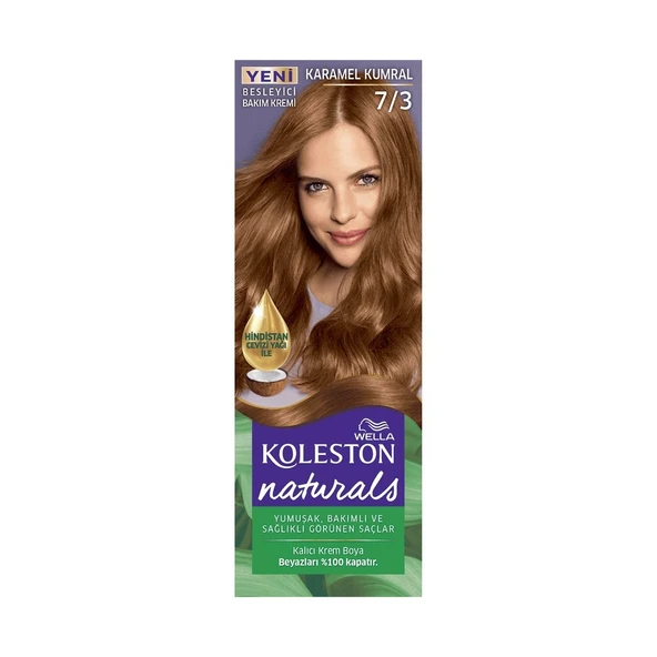 KOLESTON NATUREL 7/3 KARAMEL KUMRAL3054 ürün görseli 1