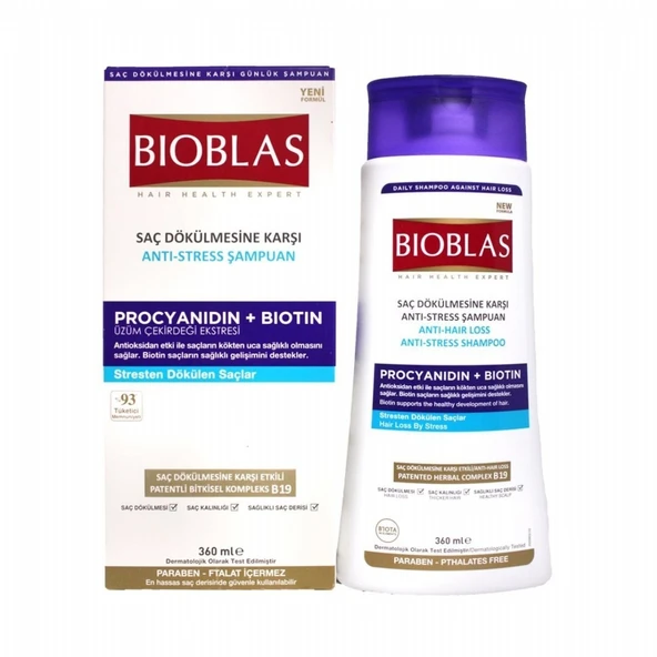 BIOBLAS 360ML ANTI STRES 5740 ürün görseli 1