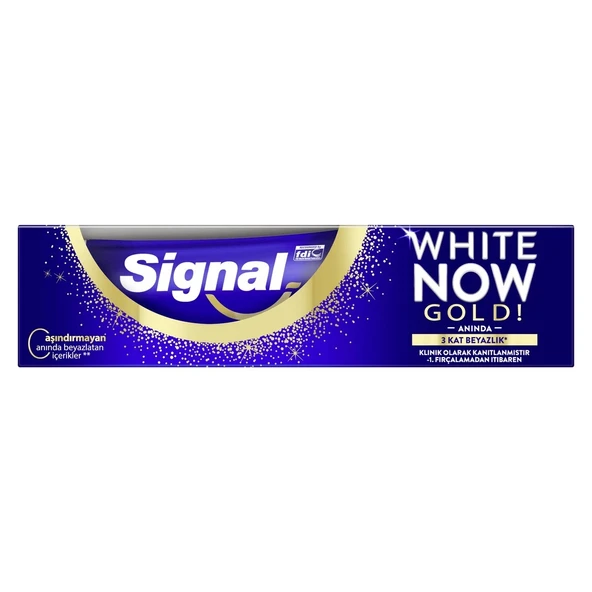 SIGNAL ANINDA BEYAZLIK GOLD 75ML 9755 8315 7958 ürün görseli 1