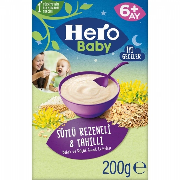HERO BABY 200GR SUTLU TAHILLI REZENELI 5991-07 ürün görseli 1