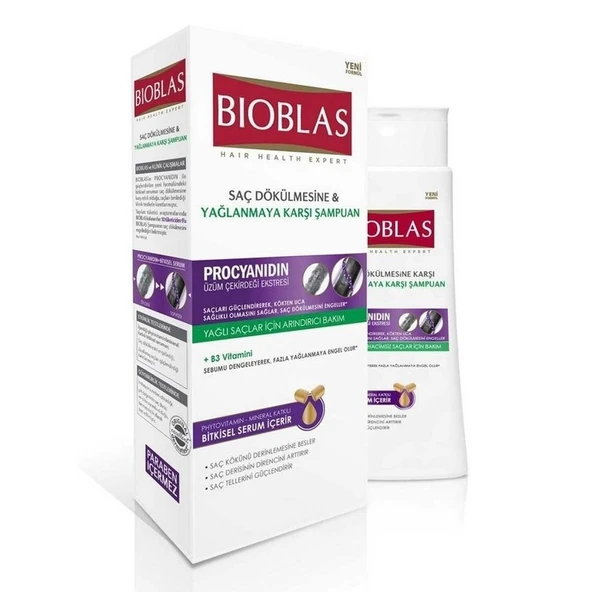 BIOBLAS 360ML YAGLI SACLAR 5001542 ürün görseli 1
