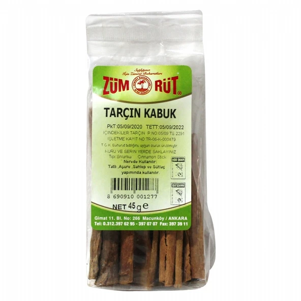 ZUMRUT  TARCIN KABUK 45GR ürün görseli 1