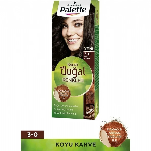 PALETTE DOGAL 3/0 KOYU KAHVE 2837152 ürün görseli 1