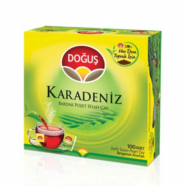 DOGUS  KARADENIZ 100'LU BARDAK POSET 200GR (8) ürün görseli 1