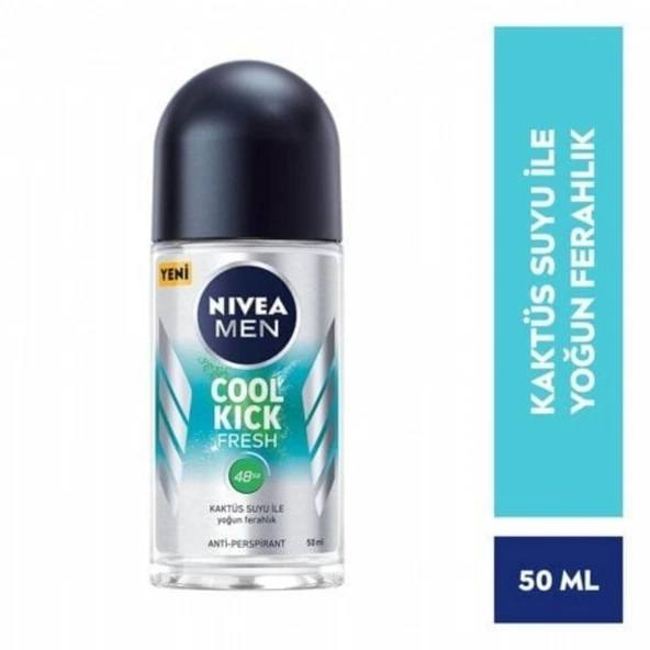 NIVEA ROLL-ON 50ML COOL KICK FRESH MEN ürün görseli 1
