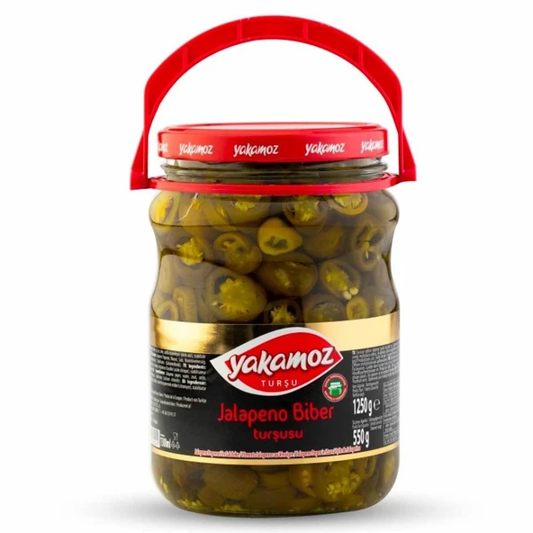 YAKAMOZ 1250GR JALAPENO TURSUSU CAM ürün görseli 1
