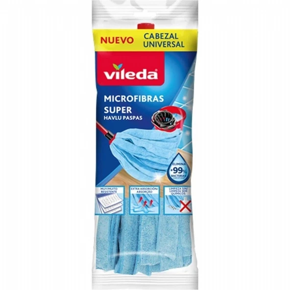 VILEDA SUPER HAVLU PASPAS MIKROFIBER ürün görseli 1