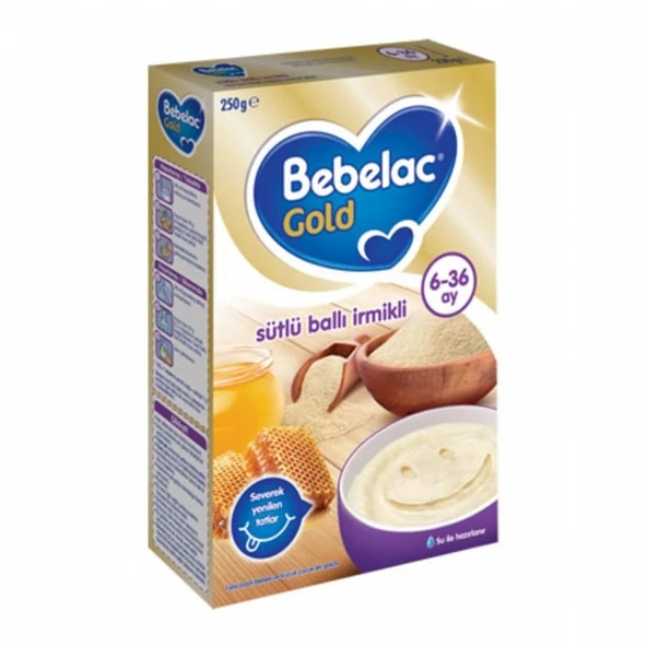 BEBELAC GOLD 250GR SUTLU BALLI IRMIKLI 3042 ürün görseli 1