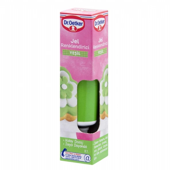 DR. OETKER JEL RENKLENDIRICI YESIL 10GR ürün görseli 1