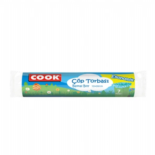 COOK EKO COP TORBASI BATTAL 7'LI 72*95CM (20) 66630 ürün görseli 1