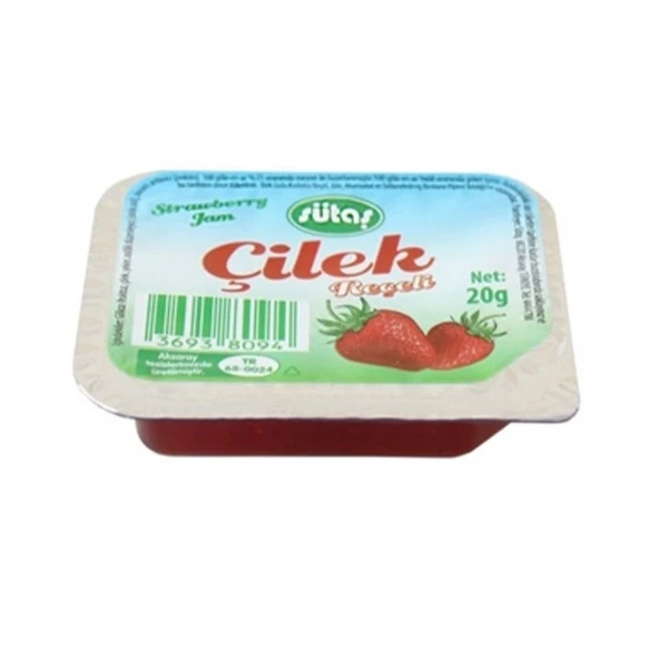 SUTAS RECEL CILEK 20GR ürün görseli 1