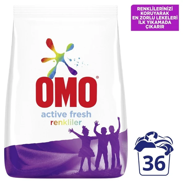 OMOMATIK K 5.5KG ACTIVE FRESH RENKLILER 5402 ürün görseli 1