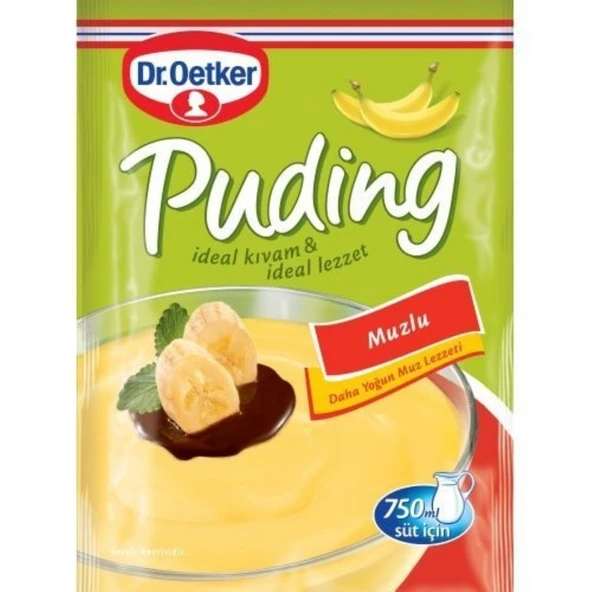 DR.OETKER PUDING 120GR MUZLU ürün görseli 1
