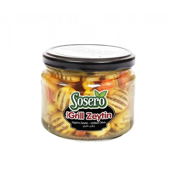 SOSERO 290GR GRILL ZEYTIN CAM ürün görseli 1