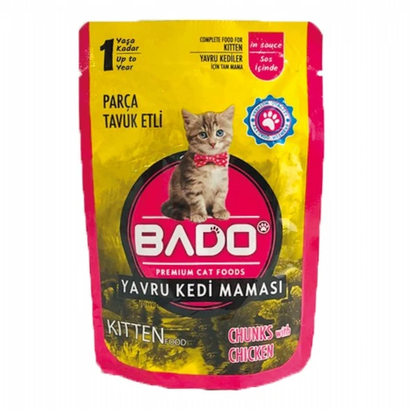 BADO 85GR KEDI YAVRU YAS MAMA PARCA ETLI ürün görseli 1