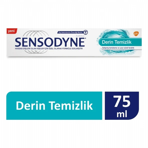 SENSODYNE 75ML DERIN TEMIZLIK ürün görseli 1