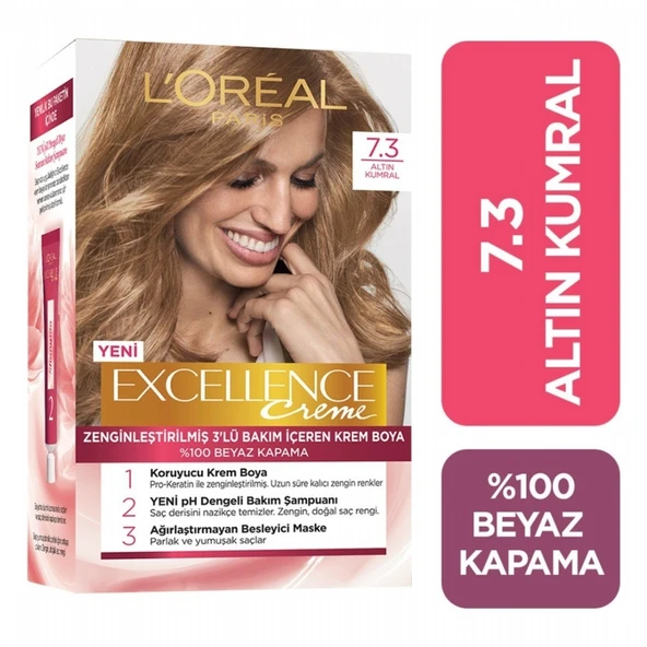 LOREAL EXC.KREM KUMRAL ALTIN 7/3 6800 ürün görseli 1
