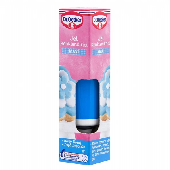 DR. OETKER JEL RENKLENDIRICI MAVI 10GR ürün görseli 1