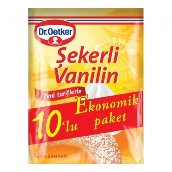 DR. OETKER VANILIN 10'LU PAKET 5GR ürün görseli 1