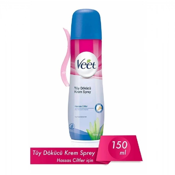 VEET KREM SPREY 150ML HASSAS ürün görseli 1