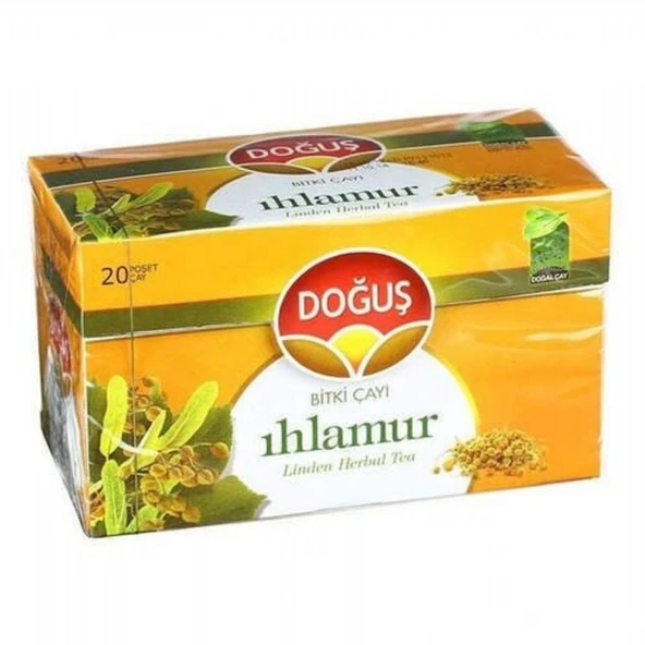 DOGUS  20'LI IHLAMUR CAYI BALLI ZENCEFIL 30GR ürün görseli 1