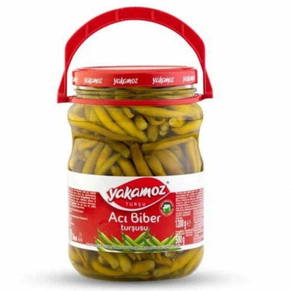 YAKAMOZ 1200GR ACI BIBER TURSUSU CAM ürün görseli 1