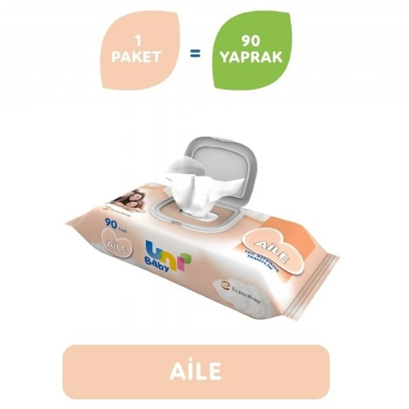 UNI BABY  90'LI AILE ISLAK HAVLU 4825 ürün görseli 1