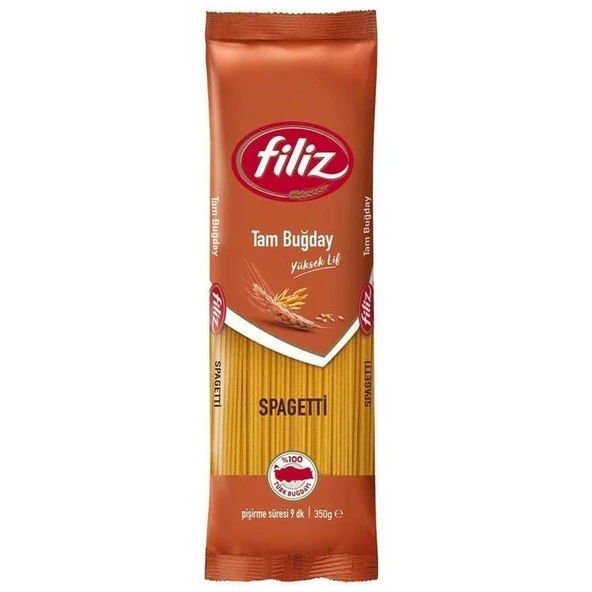 FILIZ 350GR TAM BUGDAY SPAGETTI ürün görseli 1