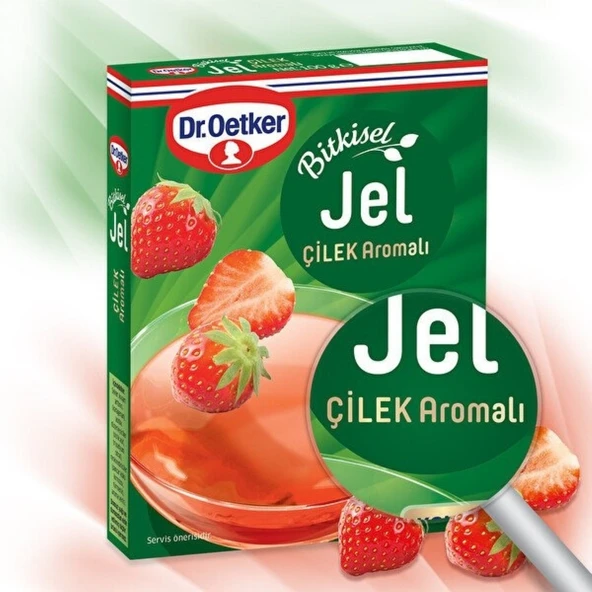 DR.OETKER BITKISEL JEL100GR CILEKLI ürün görseli 1