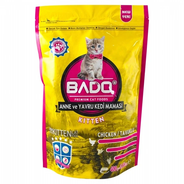 BADO 400GR YAVRU KEDI MAMASI TAVUKLU ürün görseli 1